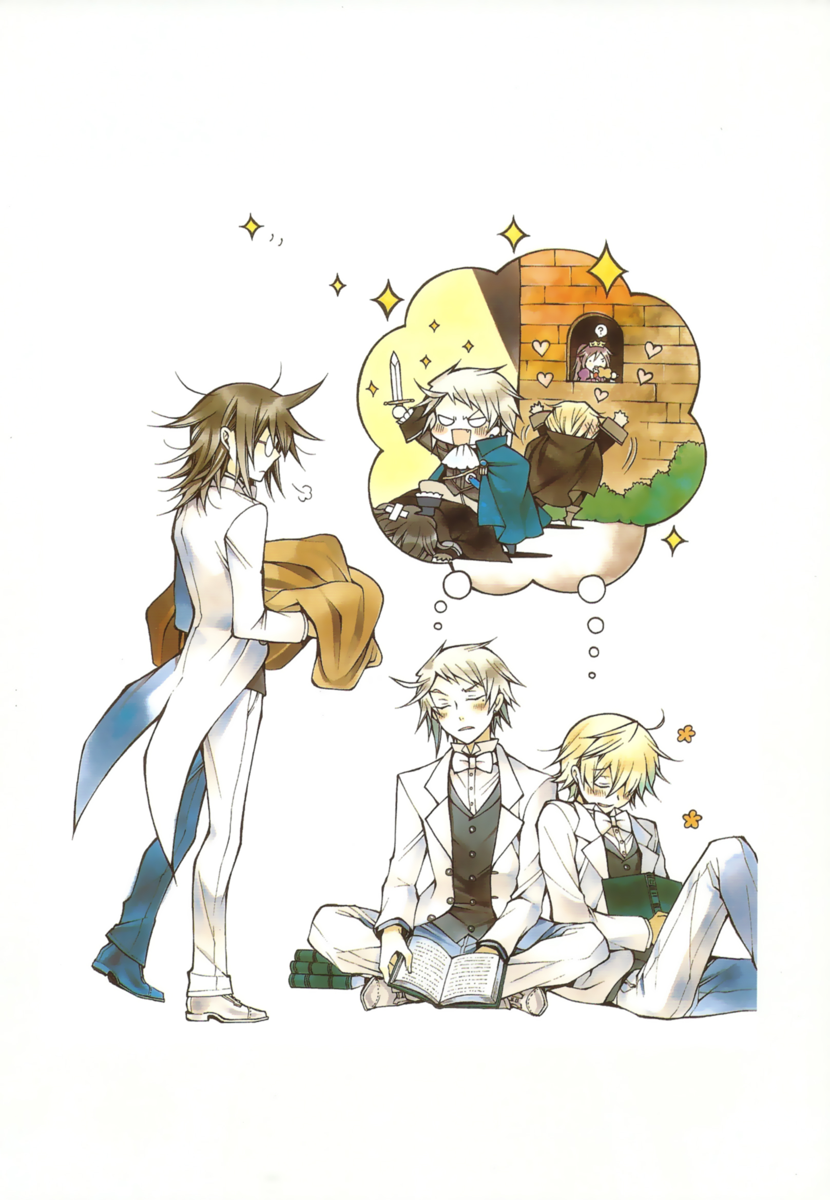 Mochizuki Jun Pandora Hearts Eliot Nightray Leo Baskerville Oz ...